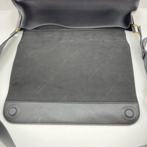 BURBERRY Messenger bag leather black WS32392