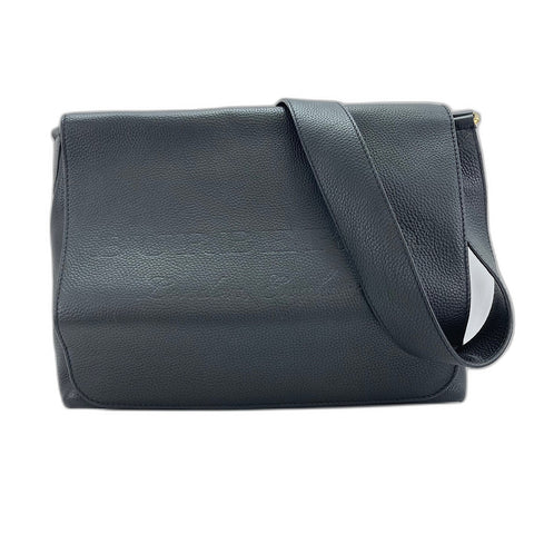 BURBERRY Messenger bag leather black WS32392