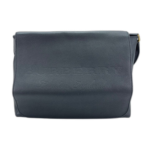 BURBERRY Messenger bag leather black WS32392