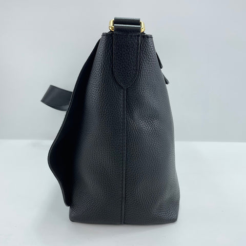BURBERRY Messenger bag leather black WS32392