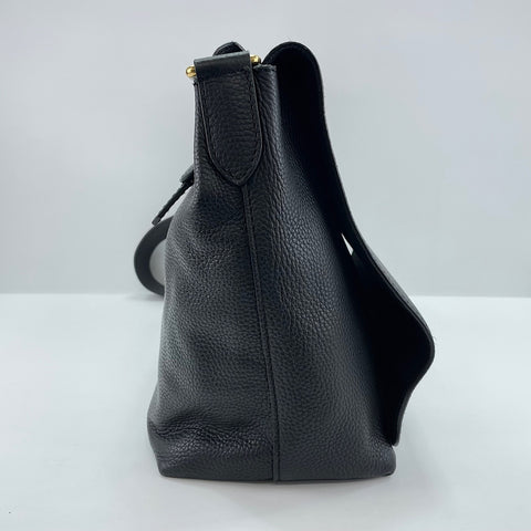 BURBERRY Messenger bag leather black WS32392
