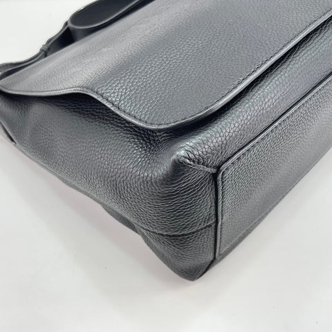 BURBERRY Messenger bag leather black WS32392