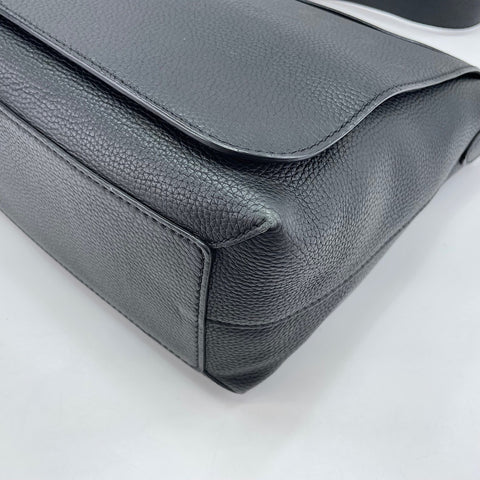 BURBERRY Messenger bag leather black WS32392