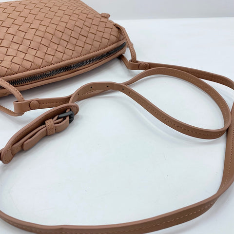 BOTTEGAVENETA INTRECCIATO Shoulder Bag leather beige WS32393