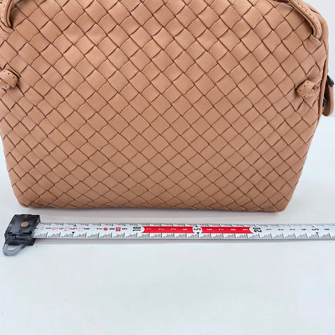 BOTTEGAVENETA INTRECCIATO Shoulder Bag leather beige WS32393