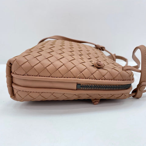 BOTTEGAVENETA INTRECCIATO Shoulder Bag leather beige WS32393