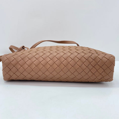 BOTTEGAVENETA INTRECCIATO Shoulder Bag leather beige WS32393