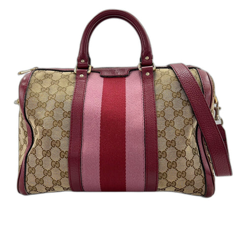 GUCCI 2WAY Boston bag Brown WS32397
