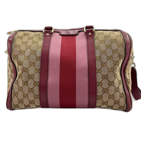 GUCCI 2WAY Boston bag Brown WS32397