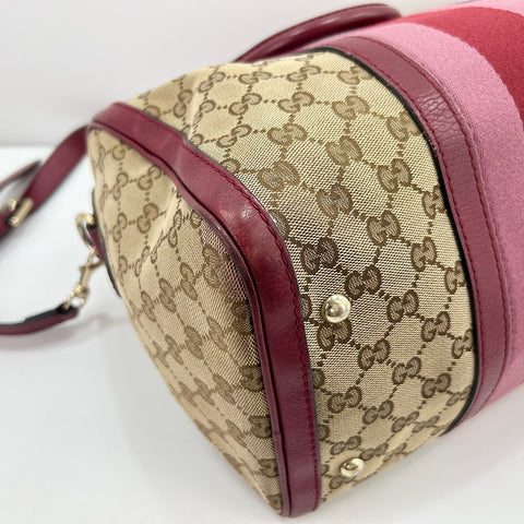 GUCCI 2WAY Boston bag Brown WS32397