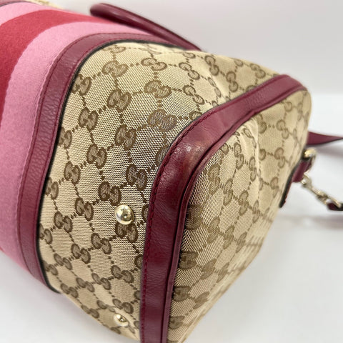 GUCCI 2WAY Boston bag Brown WS32397