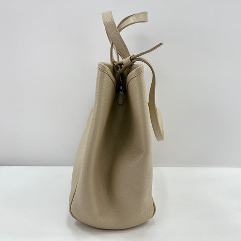 CELINE Small Foldable Cover 2WAY Handbag beige WS32399
