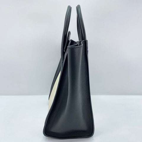 CELINE Luggage micro Handbag leather black WS32400