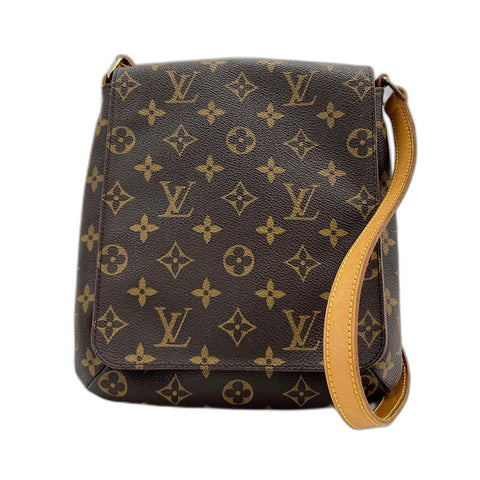 LOUIS VUITTON Musette Salsa Shoulder Bag Brown WS32401