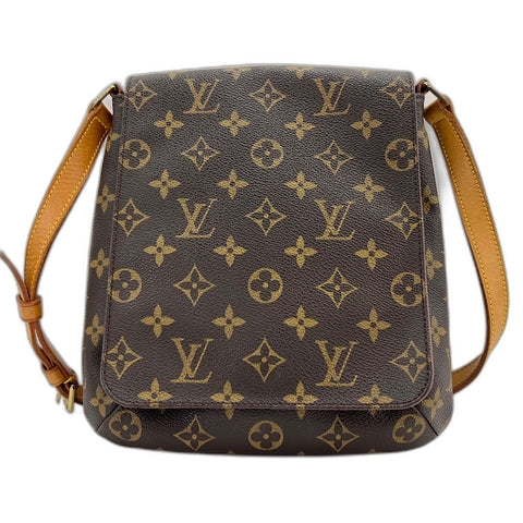 LOUIS VUITTON Musette Salsa Shoulder Bag Brown WS32401