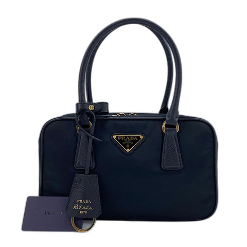 PRADA Re-edition 1978 Handbag Nylon black WS32402