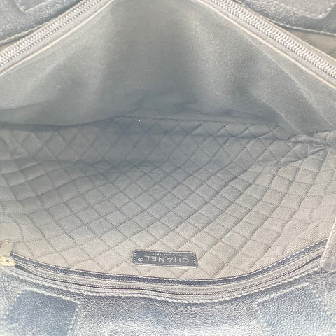 CHANEL Tote Bag leather black WS32403