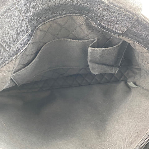 CHANEL Tote Bag leather black WS32403