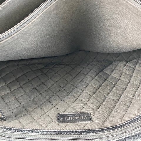 CHANEL Tote Bag leather black WS32403