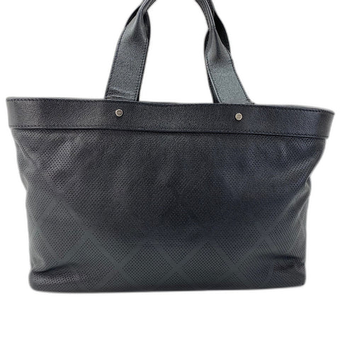 CHANEL Tote Bag leather black WS32403