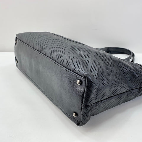 CHANEL Tote Bag leather black WS32403