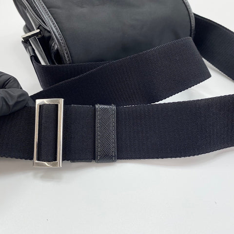 PRADA Re-Nylon Shoulder Bag Nylon black WS32408