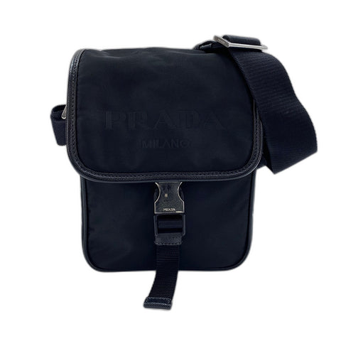 PRADA Re-Nylon Shoulder Bag Nylon black WS32408