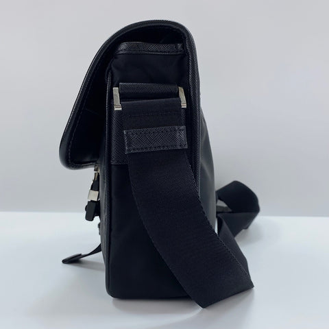 PRADA Re-Nylon Shoulder Bag Nylon black WS32408