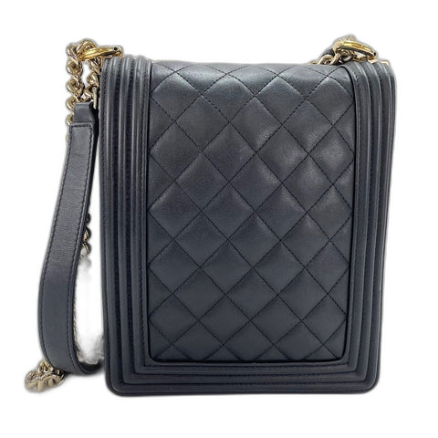 CHANEL Boy chanel Shoulder Bag lambskin black WS32409