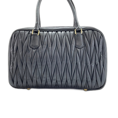 Miu Miu Materasse Handbag leather black WS32412