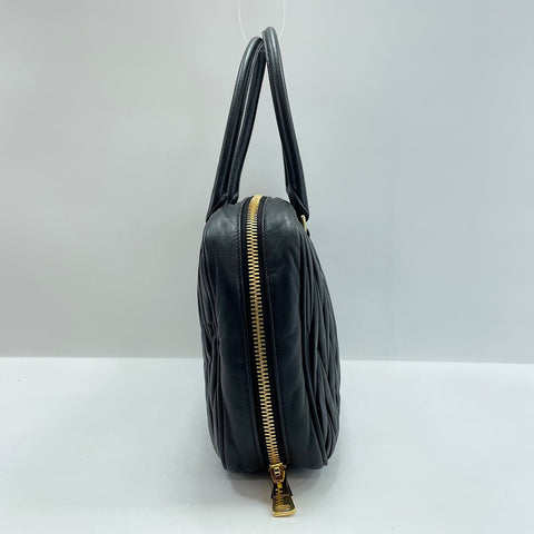 Miu Miu Materasse Handbag leather black WS32412