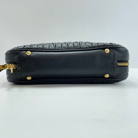 Miu Miu Materasse Handbag leather black WS32412