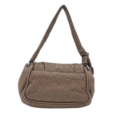 CHANEL Matrasse Shoulder Bag leather Brown WS32414