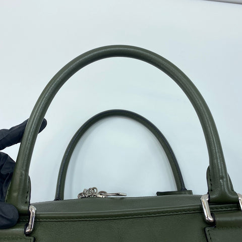 LOEWE Amazona 44 Anagram Handbag leather green WS32415