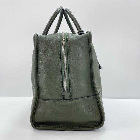 LOEWE Amazona 44 Anagram Handbag leather green WS32415