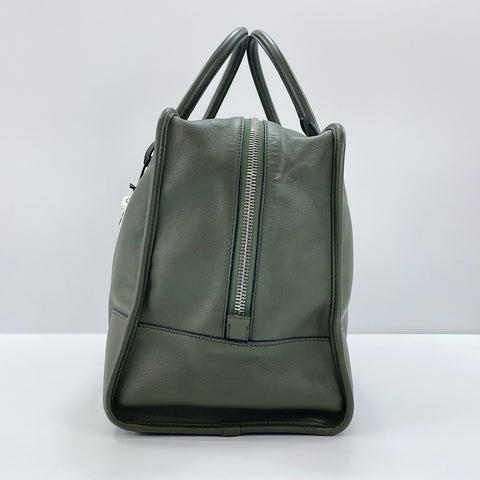LOEWE Amazona 44 Anagram Handbag leather green WS32415