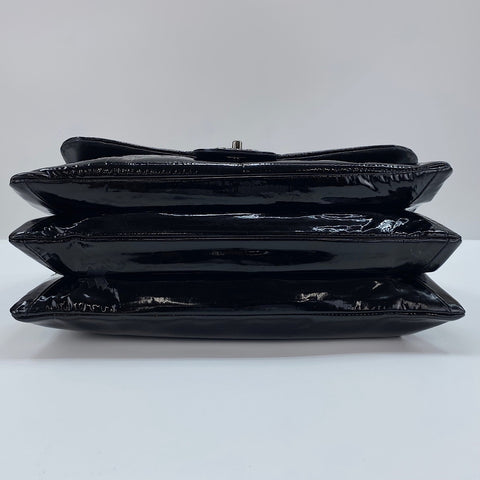 CHANEL Camelia Shoulder Bag enamel black WS32417