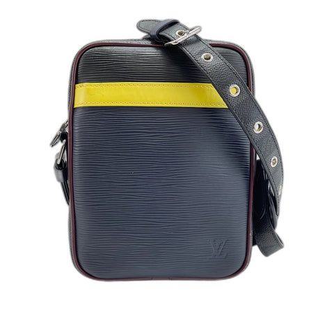 LOUIS VUITTON Danube Slim Shoulder Bag Navy WS32422
