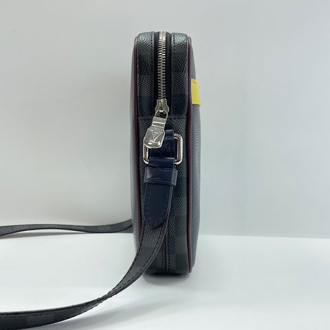 LOUIS VUITTON Danube Slim Shoulder Bag Navy WS32422