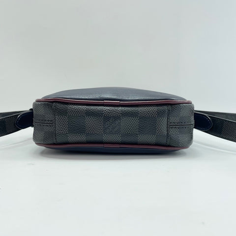 LOUIS VUITTON Danube Slim Shoulder Bag Navy WS32422
