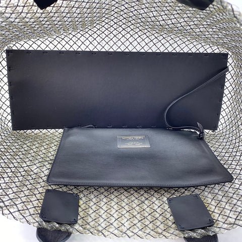BOTTEGAVENETA INTRECCIATO Cavaclear Tote Bag PVC black WS32424