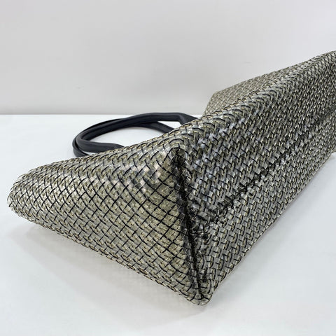 BOTTEGAVENETA INTRECCIATO Cavaclear Tote Bag PVC black WS32424