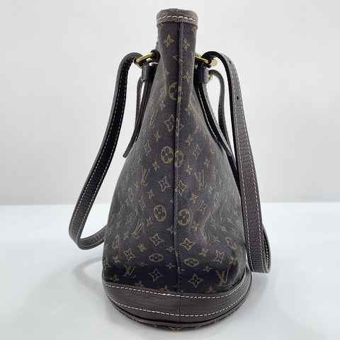 LOUIS VUITTON Run Bucket PM Tote Bag Brown WS32425