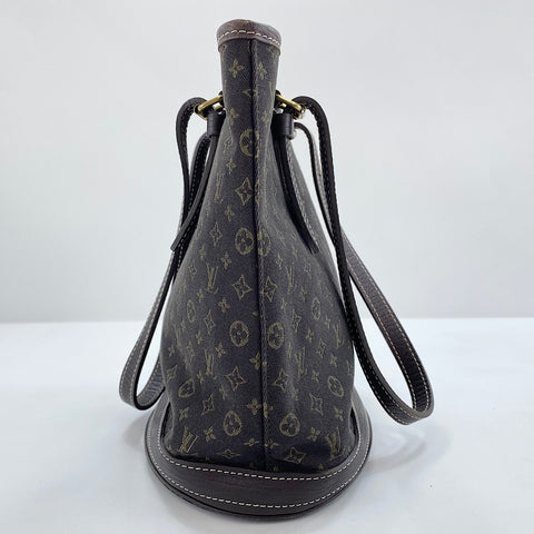 LOUIS VUITTON Run Bucket PM Tote Bag Brown WS32425