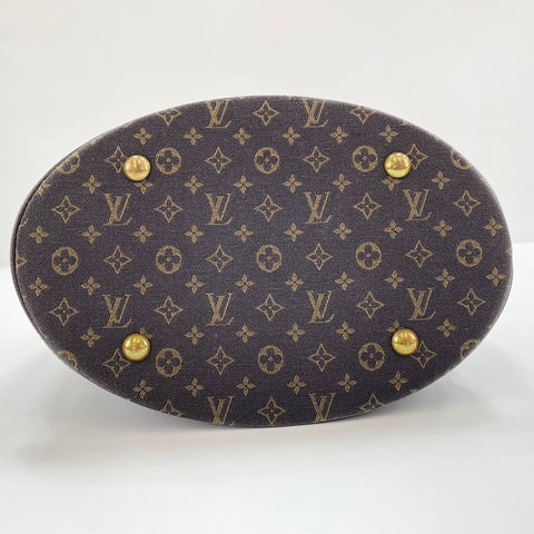 LOUIS VUITTON Run Bucket PM Tote Bag Brown WS32425