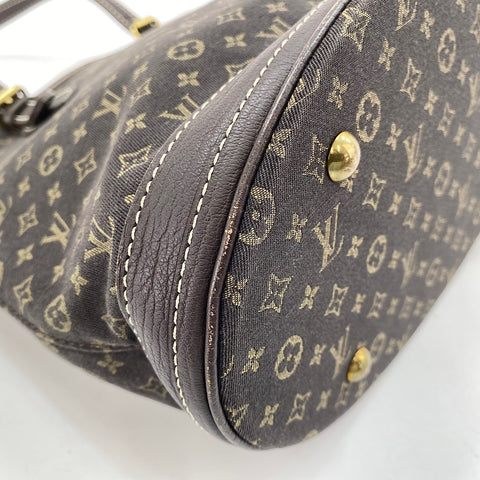 LOUIS VUITTON Run Bucket PM Tote Bag Brown WS32425