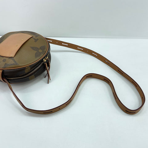 LOUIS VUITTON Bowt Chapot Supreme Shoulder Bag Brown WS32428