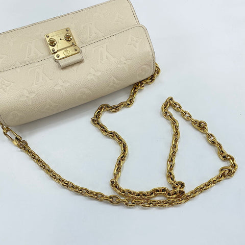 LOUIS VUITTON Wallet on Chain Metis Shoulder Bag beige WS32429
