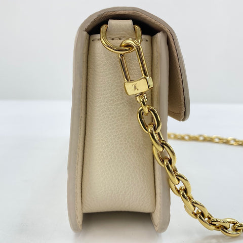LOUIS VUITTON Wallet on Chain Metis Shoulder Bag beige WS32429