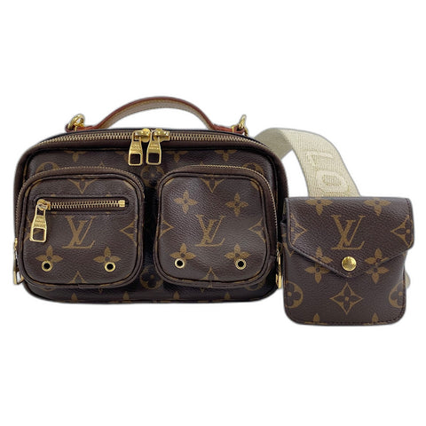 LOUIS VUITTON Utility crossbody Shoulder Bag Brown WS32430